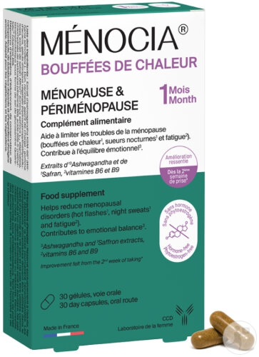 CCD MENOCIA BOUFFEES DE CHALEUR BTE 30GEL